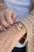 Load image into Gallery viewer, Gold filled bar bracelet
