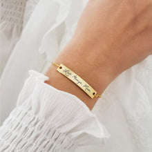 Load image into Gallery viewer, personalized gold filled bracelet
