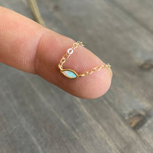 Load image into Gallery viewer, Tiny Opal Necklace
