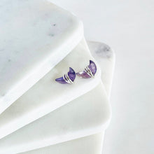 Load image into Gallery viewer, amethyst earrings
